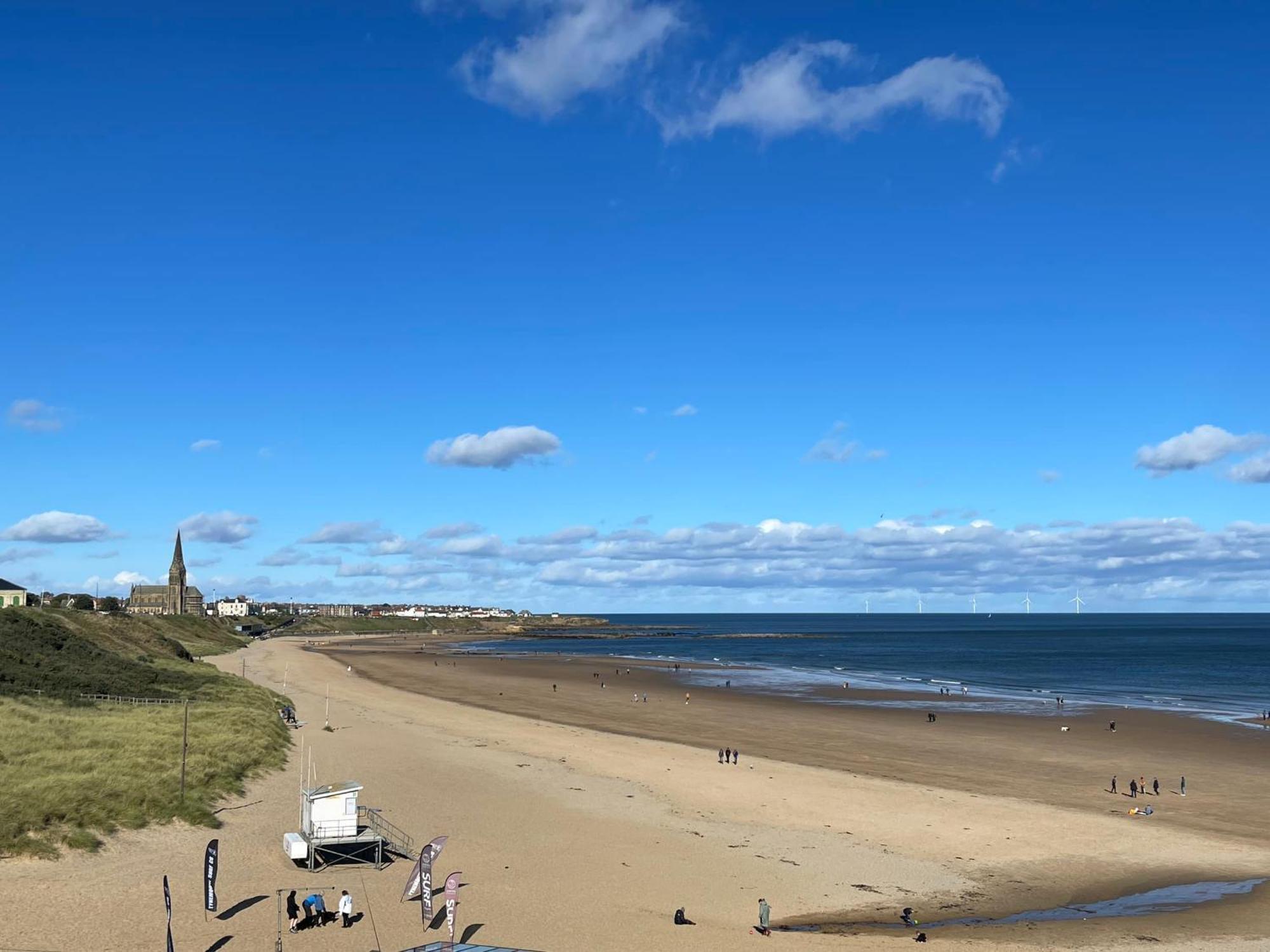Appartamento Station Retreat Cullercoats Free Onsite Parking Esterno foto